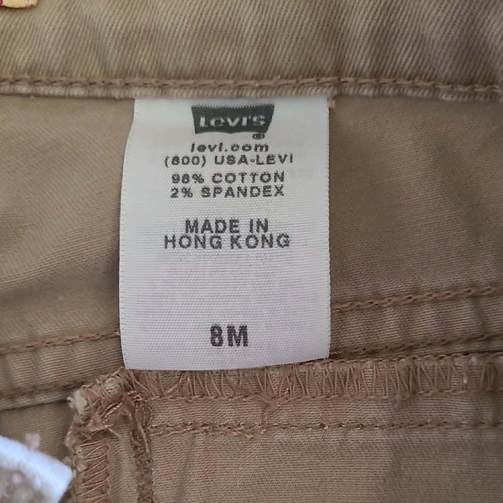 Levi's Tan Straight Leg Pants - Picture 13 of 16